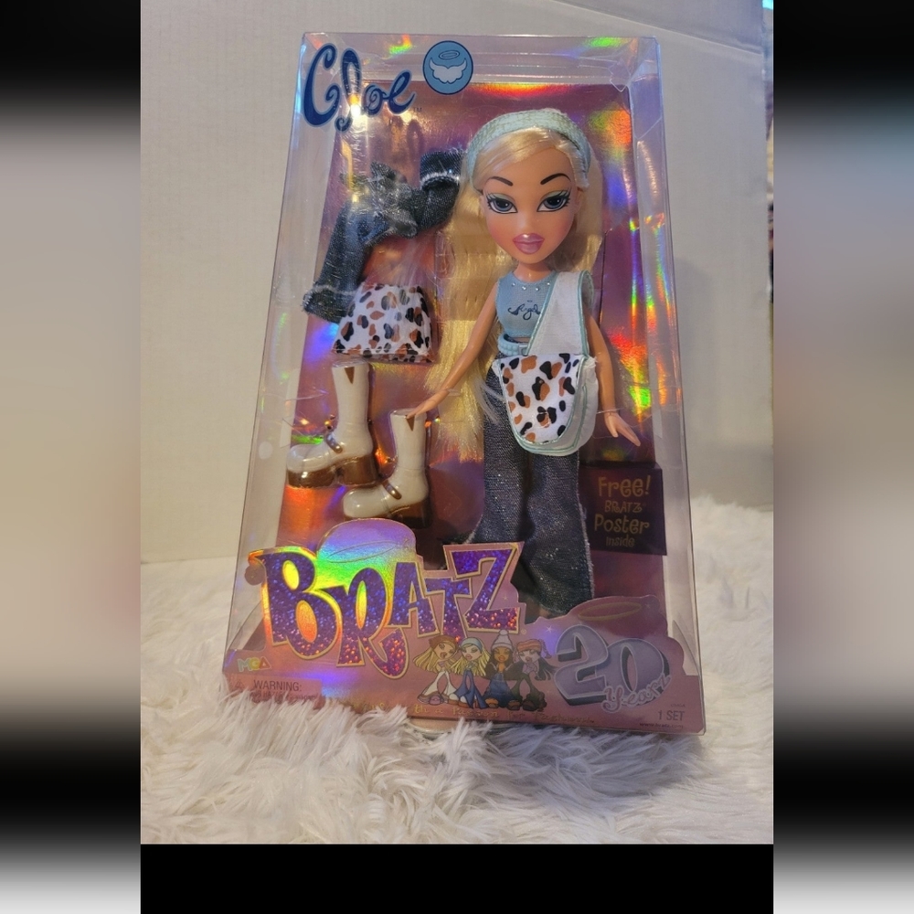 Bratz Dolls 2021 20th Anniversary 20 Yearz Cloe Doll Brand New